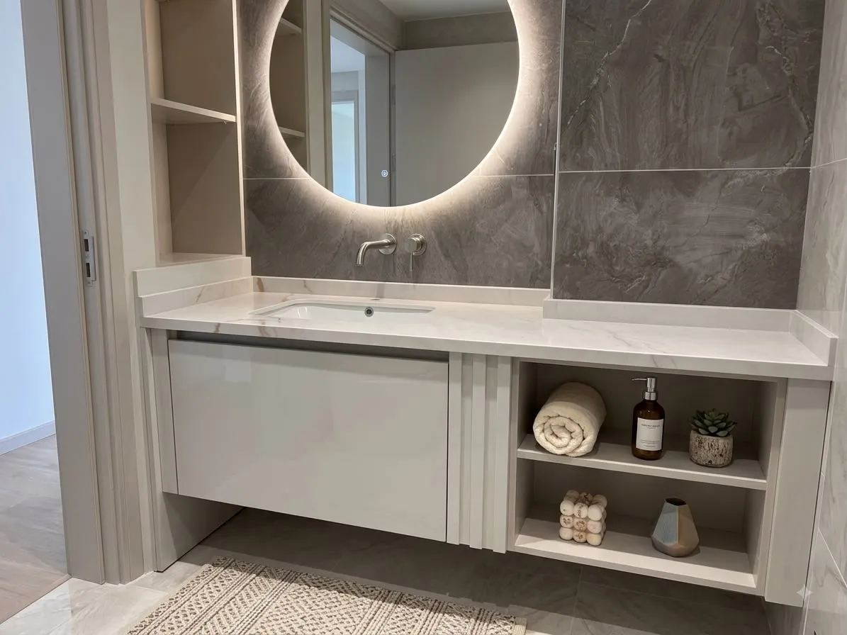 Banyo tezgâhı projesi 6