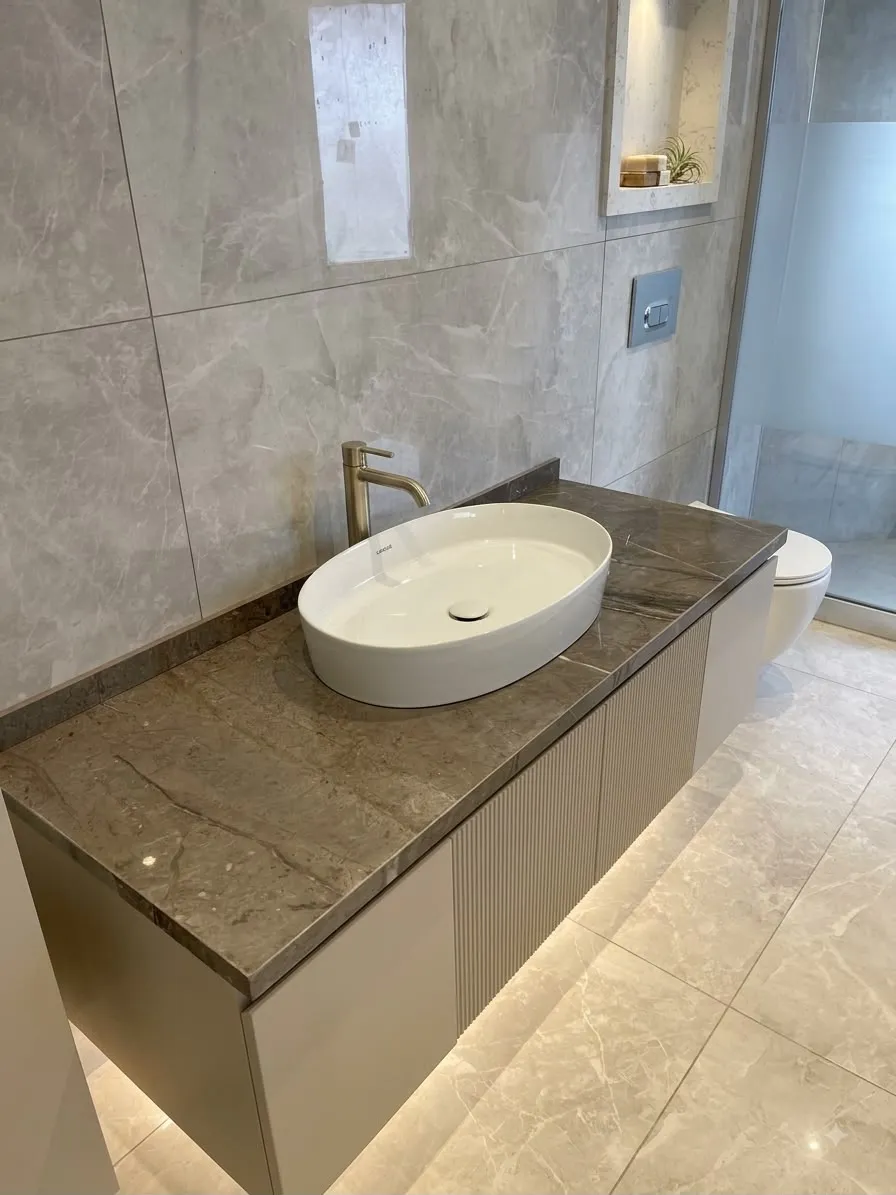 Banyo tezgâhı projesi 9